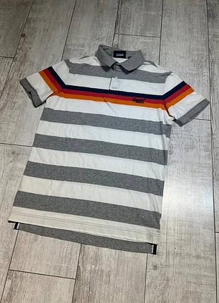 Мужское поло в полоску superdry