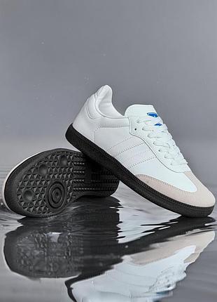 Кросівки шкіряні в стилі adidas samba 41-45