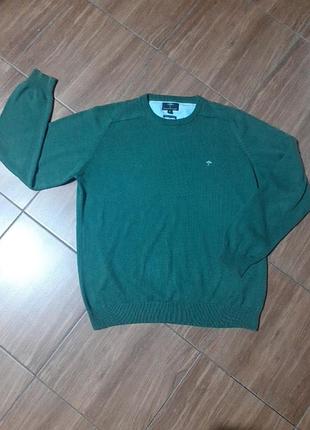 Светер реглан зеленый базовый