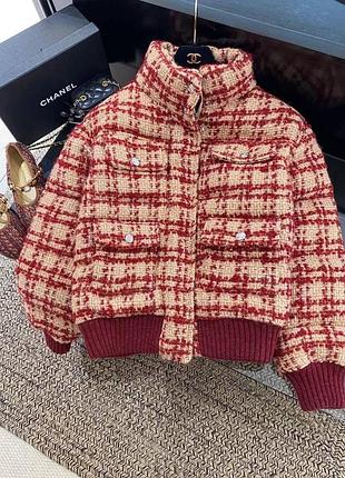 Брендовий преміум вовняний пуховик жіночий