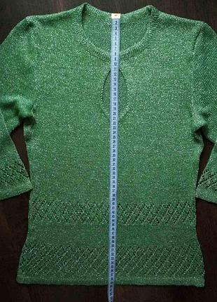 Нарядна кофточка з люрексом 4