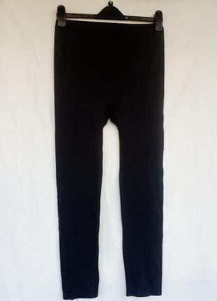 Леггинсы женские черные утягивающие, l, xl, 42/44, 46/48 eur