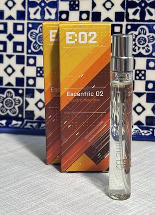 Акція 🥰🥰🥰escentric molecules – escentric 02 (мініатюра 10 мл)