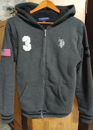 Тепла зимова кофта us polo assn