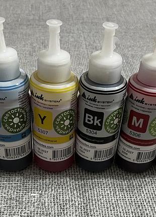 Комплект чернил для принтера 6 шт. новый