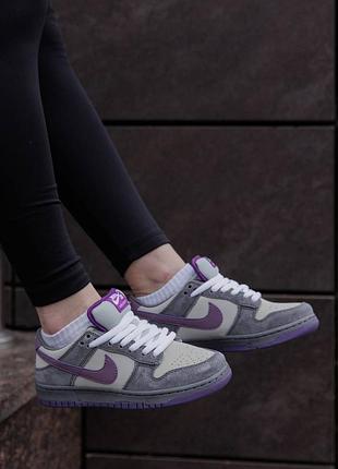 Р.36-45 кроссовки унисекс nike sb dunk low purple pigeon nk214