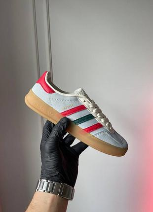 Кроссовки adidas gazelle indoor blue6 фото