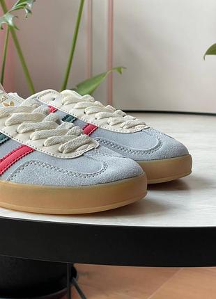 Кроссовки adidas gazelle indoor blue5 фото