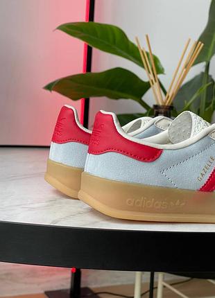 Кроссовки adidas gazelle indoor blue2 фото