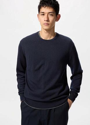 Шерстяной свитер uniqlo унисекс