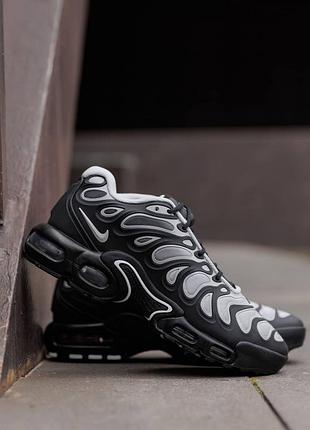 Р.41-45 кроссовки nike air max tn plus drift black grey nk236