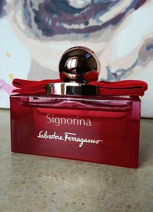 Salvatore ferragamo signorina парфюмированная вода для женщин 50 мл.