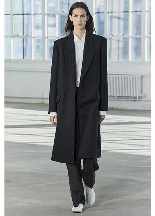 Пальто шерсть zara