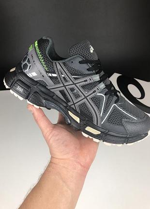 Мужские кроссовки asics gel-kahana 8 grey ассикс серого цвета