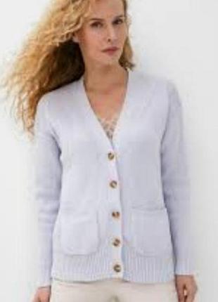 Кардиган на пуговицах из чистого хлопка  marks spencer