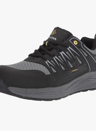 Чоловіче робоче взуття terra rebound composite resistant slip, чорний/сірий, розмір 44/28 см 8,5 сша