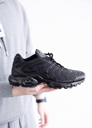 Кросівки nike air max tn plus black