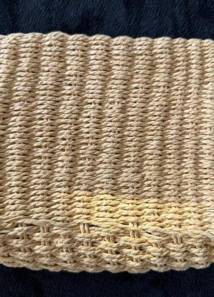 Клатч плетений солома 3