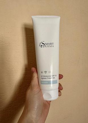 Невагомий крем-гель spf 50 smart4derma 4d moisturizer ageless cream-gel
