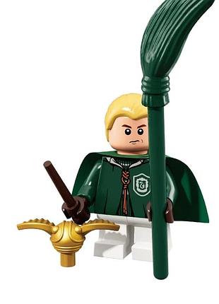 Конструктор гарри поттер фигурка драко малфой harry potter slytherin draco malfoy слизерин золотой снитч quidditch игрушка hogwarts
