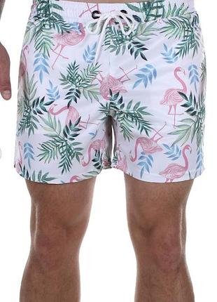 Мужские белые шорты