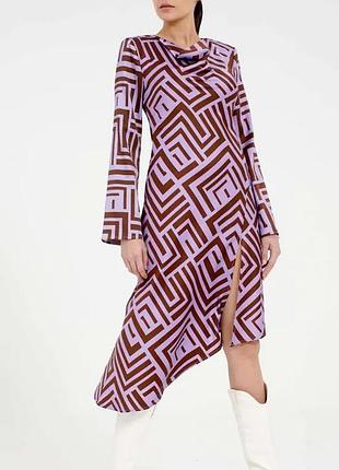 Атласное платье the taylor clothing