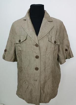 Льняной пиджак story