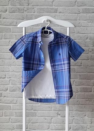 Крута сорочка polo ralph lauren 7р., оригінал,  нова