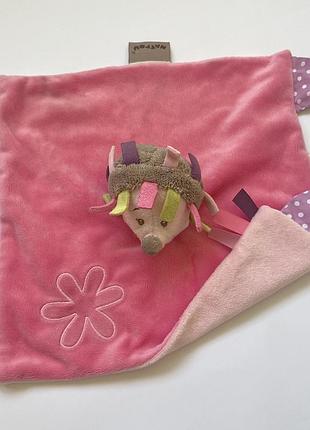 Комфортер для девочки игрушка для малыша ёж ёжик игрушка обнимашка сплюшка nattou