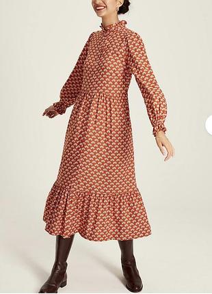 Віскозна міді сукня .