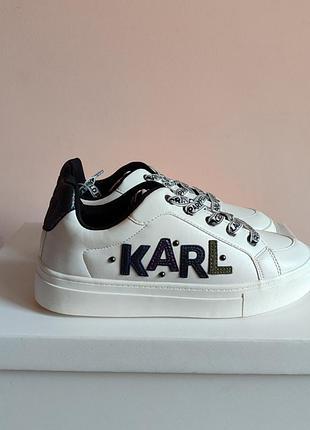 Кеди кросівки karl lagerfeld шкіряні кожанные оригинал 38, 40.