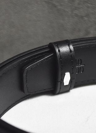 Новый черный пояс из лого в стиле известного бренда taobao7 фото