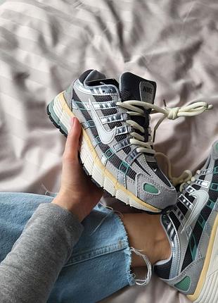 Кроссовки nike r-6000 silver