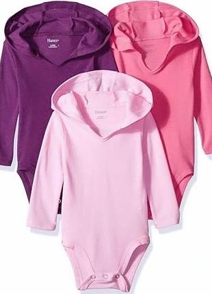 Новые боди hanes на длинный и короткий рукав 5