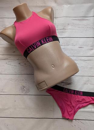 Розовый купальник от calvin klein