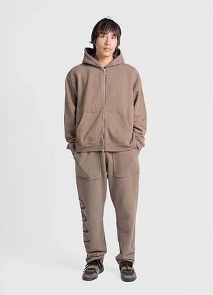Штани nike air jordan x travis scott fleece pants palomino