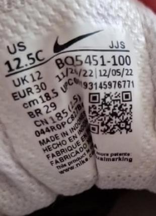 Кеды кожаные nike court / размер 30 оригинал 7