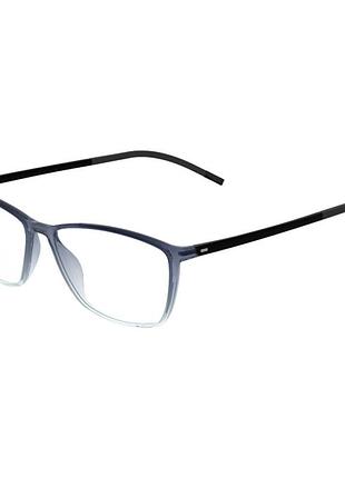 Стильная премиальная оправа очки silhouette 1560 spx illusion fullrim 6058 teal gradient