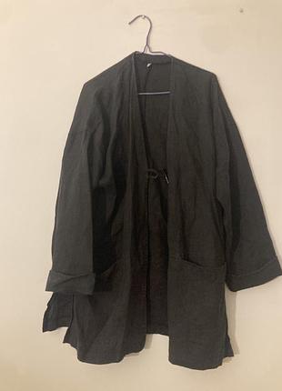 Готическая черная накидка