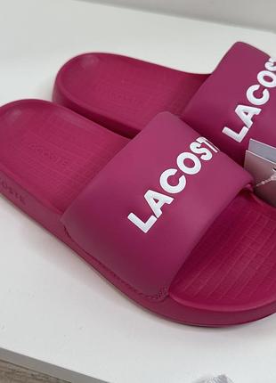 Шлепанцы lacoste