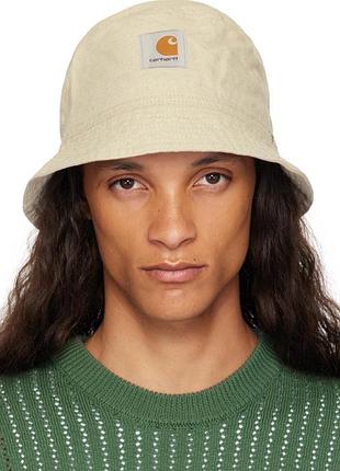 Панама carhartt бежева та чорна