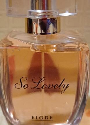 Парфумована вода elode so lovely 100 ml
