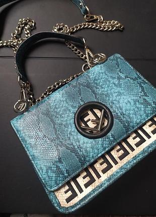 Сумочка fendi пітон