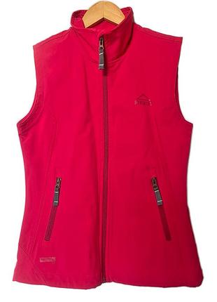 Жилет mckinley, водоотталкивающий и ветрозащитный,softshell
