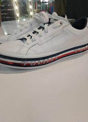 Кроссовки кеды tommy hilfiger