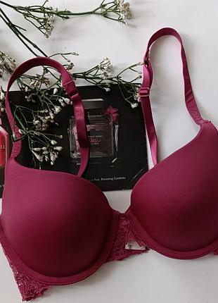 Бюстгальтер базовый бюст гладкий лиф пуш-ап calvin klein 30d 65d
