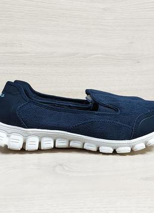 Легкие женские мокасины skechers оригинал, размер 38 (memory foam)