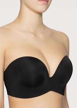 85c - 38c легендарный бюстгальтер - балконет без бретелек от wonderbra