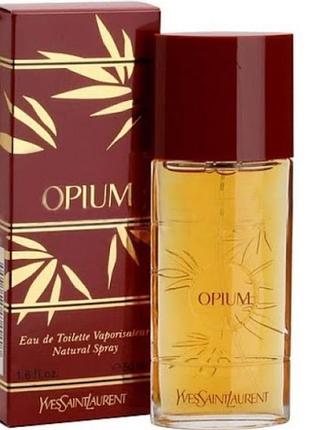 Yves saint laurent opium vintage • распив от 1 мл. оригинал