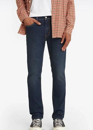 Мужские джинсы levi's 511TM slim fit men's jeans w33 l34 оригинал